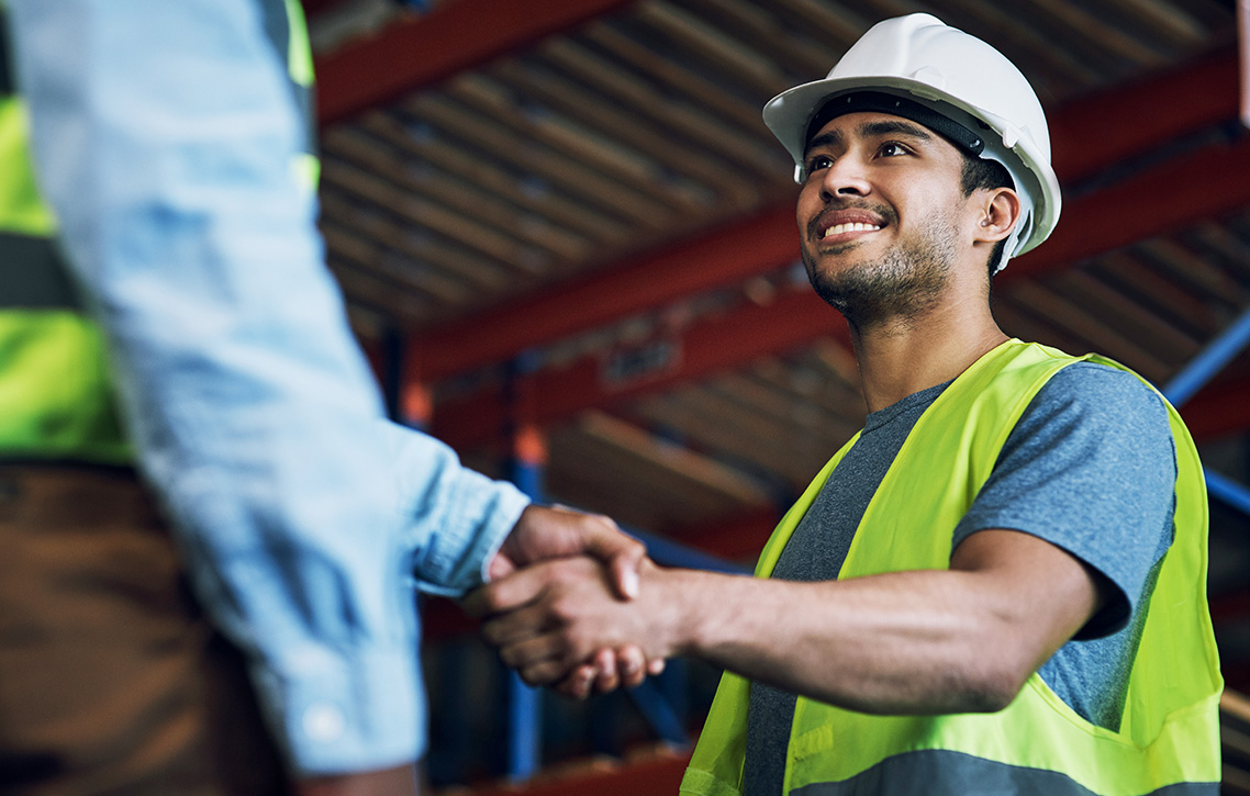shaking hands